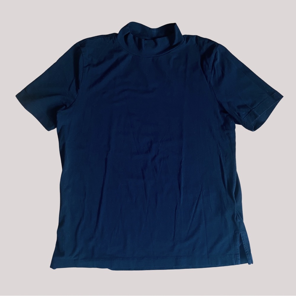 Gap Mock Neck Tee